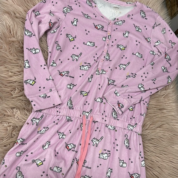 Kitty Sleep Romper - Picture 1 of 3